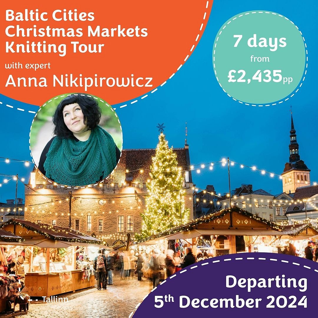 Travel the world learning about crocket and knitting crafts